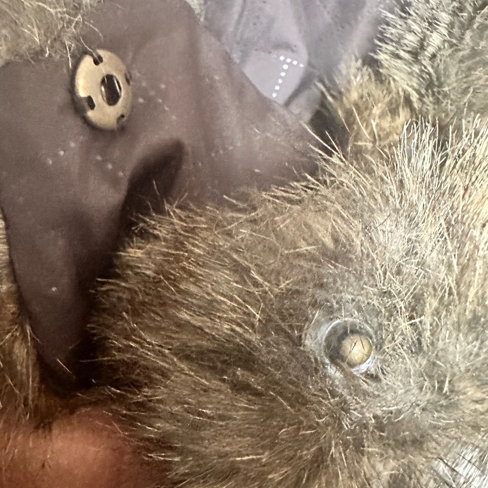 Saville Row London Faux Fur Vest in Brown L - Picture 5 of 7